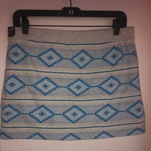 Super cute Hollister tribal skirt